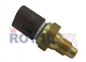 BULBO SENSOR TEMPERATURA DE AGUA ROYALTEK - TEMPERATURA125 AISLANTE MARRON ARO BLANCO / RENAULT 19 21 CLIO I LAGUNA --- OEM 7700778783 7700805271 7700786466